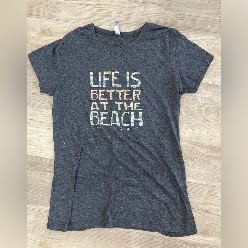 Life is Better at the Beach Cape Cod tee